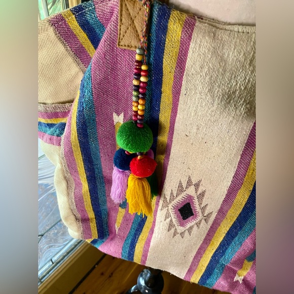 ✨Woven Large Tote/Beach Bag made India✨ - Picture 3 of 13